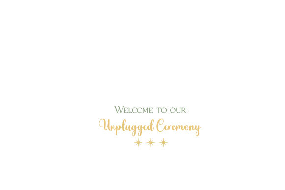 Download Welcome to Our Unplugged Ceremony - Ceremony Collection