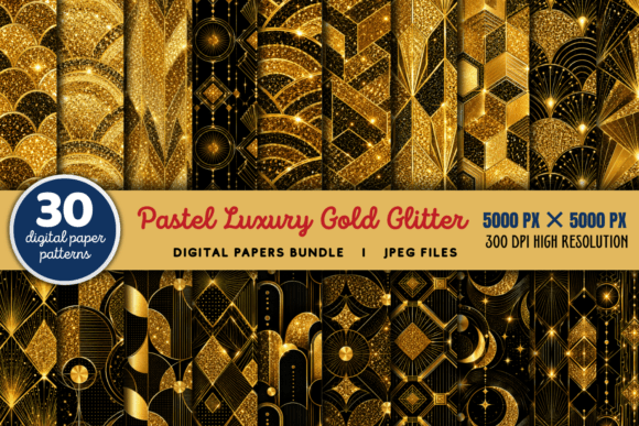 Download Pastel Luxury Gold Glitter Backgrounds - Gold Collection