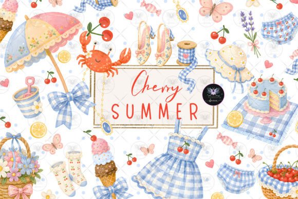 Download Cherry Summer Sea Party Clipart - Premium Resources
