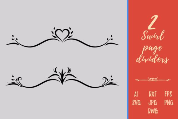 Download Decorative Vintage Flourish Page Divider - Decorative Collection