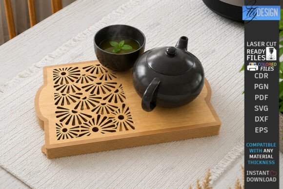 Download Gongfu Tea Tray Laser Cut | Tea Ceremony - Ceremony Collection