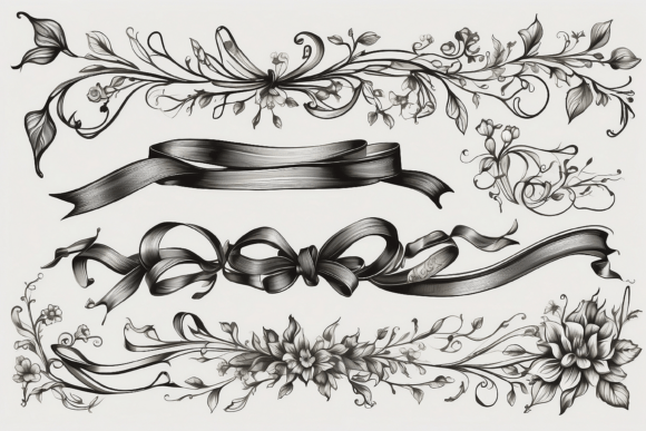Download About Hand Drawn Floral Decorative Borde - Decorative Collection